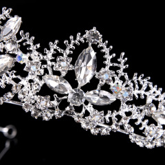 2019 crystal tiara birthday party Handmade Wedding Bridal pageant crowns