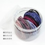 Wholesale ins hot 2mm custom elastic hair tie black elastic hair bands with packing