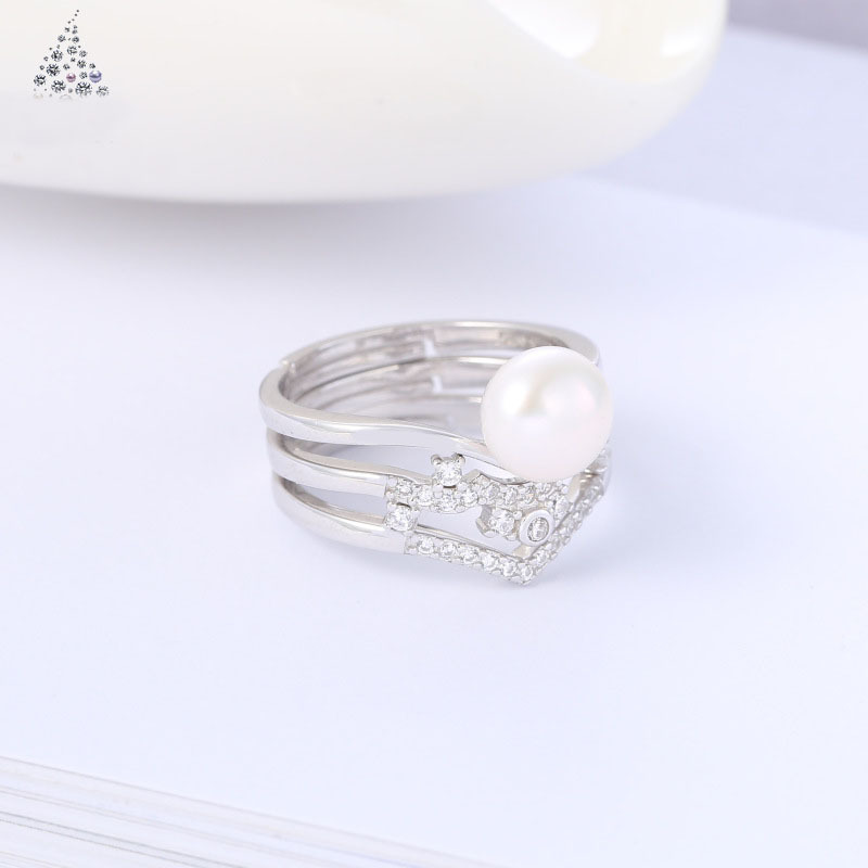 Korean fashion valentine's day christmas gift jewelry silver women pearl necklace 925 Korean fashion valentine's day christmas gift jewelry silver women pearl necklace 925