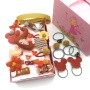 New korean kid headwear vintage clip crown baby girl head hair bands
