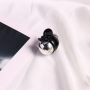 Wholesale unique small girls pearl mini plastic claw hair clip for woman Wholesale unique small girls pearl mini plastic claw hair clip for woman