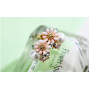 Korea Fashion women jewelry flower earring accessories pearl stud earrings