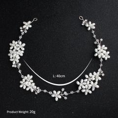 Bride Tiaras Wedding pearl Hair Accessories crystal bridal Headbands