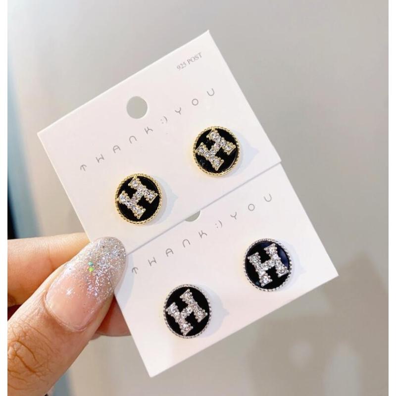 2020 fashion custom modern letter unique stud earrings for women 2020 fashion custom modern letter unique stud earrings for women