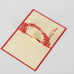 logo size color custom christmas birthday holidays laser cut handmade wedding pop up 3d cards