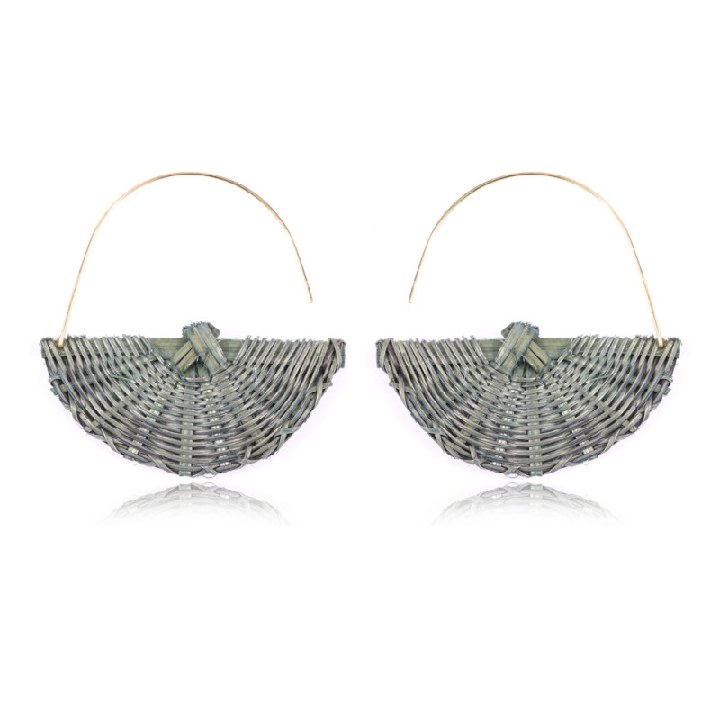Wholesale new fashion accessories creative alloy rattan women earrings Wholesale new fashion accessories creative alloy rattan women earrings