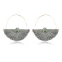 Wholesale new fashion accessories creative alloy rattan women earrings Wholesale new fashion accessories creative alloy rattan women earrings