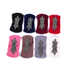 Wholesale Knitting Wide Headband Women Cute Winter Warm Turban Knitted Headband