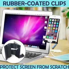 2020 new style foldable adjustable cell phone stand for notebook screen side holder