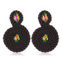 amazon ins Customized fashion india african lady women girls handmade string celtic knot drop earring amazon ins Customized fashion india african lady women girls handmade string celtic knot drop earring