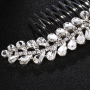 New design rhinestone Wedding hair accessories crystal bridal hair combs