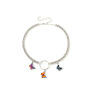 Fashion custom women jewelry chain butterfly choker necklaces for girls Fashion custom women jewelry chain butterfly choker necklaces for girls