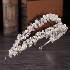 Wholesale women korea fashion hair band wedding bridal pearl headband