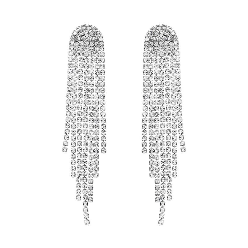 2019 Long chain tassel sand blasting Earring Classical Design Copper Alloy jewelry earring 2019 Long chain tassel sand blasting Earring Classical Design Copper Alloy jewelry earring