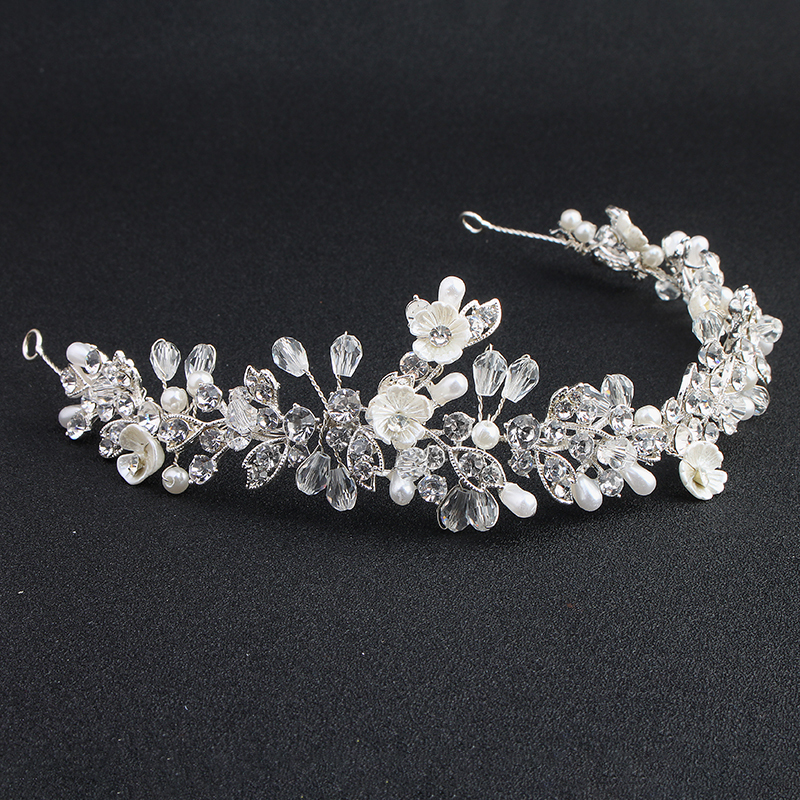 Wholesale OEM Rhinestone Bridal Wedding Hair Ribbons Wholesale OEM Rhinestone Bridal Wedding Hair Ribbons
