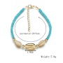 Personalized anklet jewelry ankle bracelet seed bead shell anklet chains for women Personalized anklet jewelry ankle bracelet seed bead shell anklet chains for women