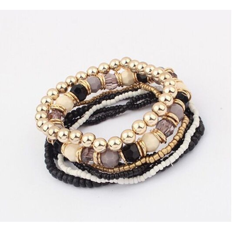 Amazon wish ins fashion fancy Charm muti layer seed girl men Stretch Natural Stone Bead Bracelet Amazon wish ins fashion fancy Charm muti layer seed girl men Stretch Natural Stone Bead Bracelet