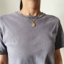 2020 hot sale creative retro style gold-color oval shape portrait coin necklace 2020 hot sale creative retro style gold-color oval shape portrait coin necklace