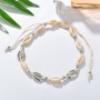Decoration jewelry for women chain design pendant clam shell necklace