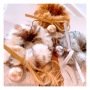 Winter Hair Scrunchies Elastics ponytail holder pompom pearl Bow plush hair tie