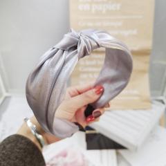 Vintage hair accessories yarn bling glitter elastic hair band for women