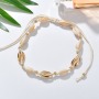 Decoration jewelry for women chain design pendant clam shell necklace