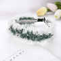 Women Summer New Fashion Hair Accessories Custom Lace designer pleated headband