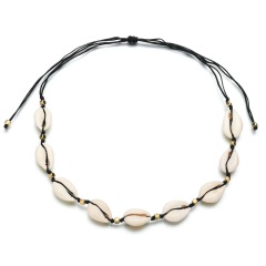 Vacation beautiful women beach holiday pearl conch natural sea shell necklace Vacation beautiful women beach holiday pearl conch natural sea shell necklace