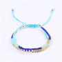 Hot Sale Multilayer Colorful Tiny Beads Handmade Woven Rope Adjustable Bracelet