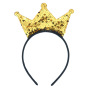 wholesale sequin girls princess Crown Headband Party Holiday gift