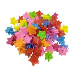 Amazon Hot Sale Colorful 100pcs Children Girl plastic small mini hair claw