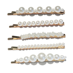 2020 Amazon Ins popular fashion custom girls bridal pearl hair pins for women