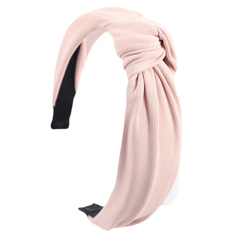 Women Hair Accessories Headwear Solid Bow Soft Knotted Headband Hairband Women Hair Accessories Headwear Solid Bow Soft Knotted Headband Hairband