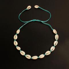2020 New Design 2pcs/Set Women's Jewelry Weaved Adjustable Choker Necklace for Beach Holiday