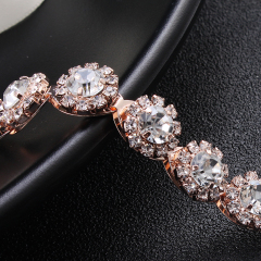 Luxury Dress Bridal Ribbon Accessories loop Wedding Waist Belt