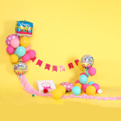 Wholesale inflatable star balloon foil backdrop for birthday party