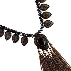 customized Amazon ins korean africa fashion vintage bohemia boho handwork jewelry necklace for women lady girls jewelry