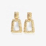 Amazon stylish popular metal alloy indian gold plated retro earrings for female Amazon stylish popular metal alloy indian gold plated retro earrings for female