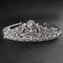 Fashion silver women rhinestone crystal wedding round bridal tiaras crown Fashion silver women rhinestone crystal wedding round bridal tiaras crown