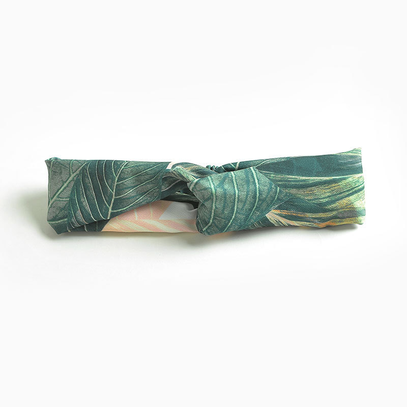 Vintage INS Spa Bunny Ears Bowknot Cross Knot bohemia women Hair bands