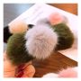 Victoria crystal rhinestone headwear Barrettes ladies plush pompom Hair pins Victoria crystal rhinestone headwear Barrettes ladies plush pompom Hair pins