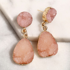 fancy best sell wish amazon korean rhinestone women ladi jewelry long drop big crystal earring