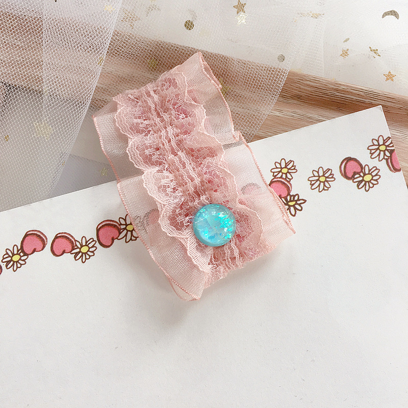 2020 amzaon hot sale new style girls lace square BB kids hair clips for children girls 2020 amzaon hot sale new style girls lace square BB kids hair clips for children girls