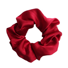 2020 Amazon Hot Style girls women summer elastics soft satin hair scrunchies