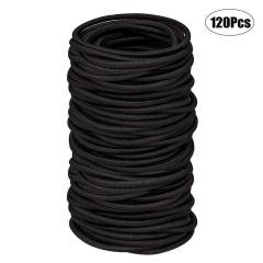 Amazon Hot Sale Ponytail Holders Seamless Rubber Elastic Hair Ties for Women and Girls