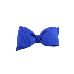 Hot hair clip candy color children's hair accessories grip fabric headdress bow small metal hair clips