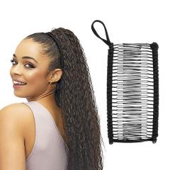 Wholesale Vintage hair accessories Stretch Banana Hair Clip for Black Women