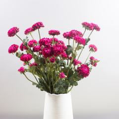 Cheap Customized Wedding Decoration Party Mini Hydrangea Ball Flower Wedding Handheld Plastic Artificial Flowers