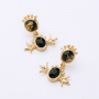 2019 african single stone diamond water drop vintage geometric earrings 2019 african single stone diamond water drop vintage geometric earrings