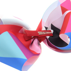 custom ins fashion princess grosgrain ribbon 6pcs gift set babys kids Girl jojo siwa hair bows for girls hair